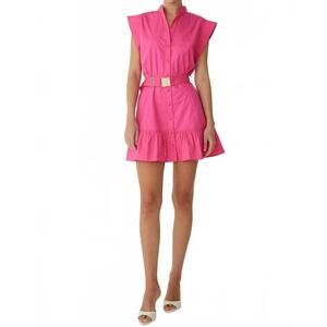 NEW JS71 chiara dress in hot pink